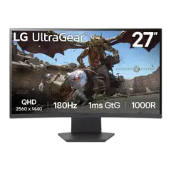 LG - Monitor Gamer Ultragear Curvo 27 QHD 180hz 1ms VA AMD FreeSync