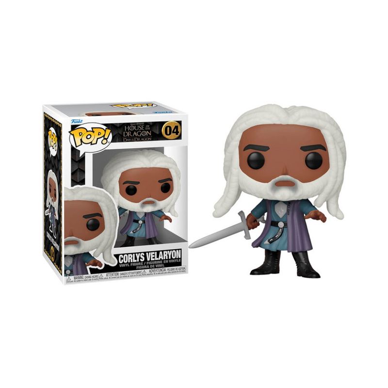 FUNKO - Funko Pop TV House of the Dragon Corlys Velaryon 04 - Blanco