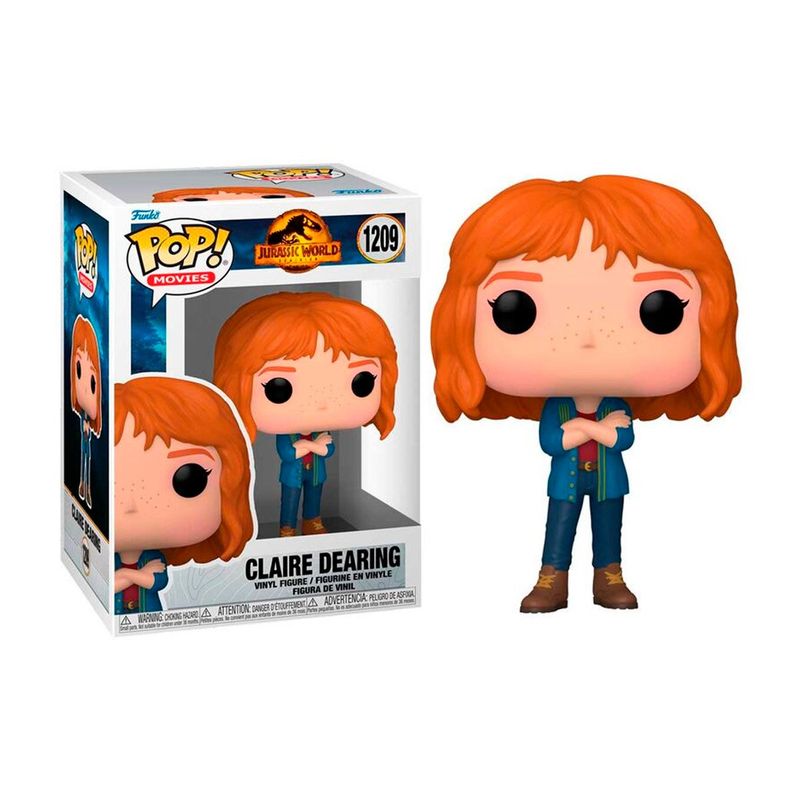 FUNKO - Funko Pop Movies Jurassic World Dominion Claire Dearing 1209