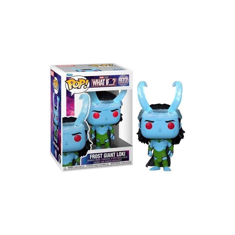FUNKO - Funko Pop Marvel What If Frost Giant Loki 972 - Azul