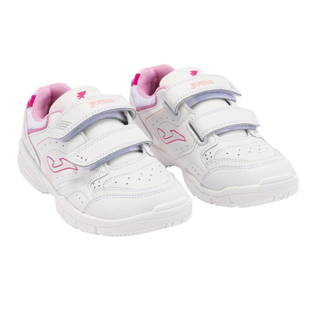 JOMA - Zapatilla Kids W.School Blanco Rosa Joma