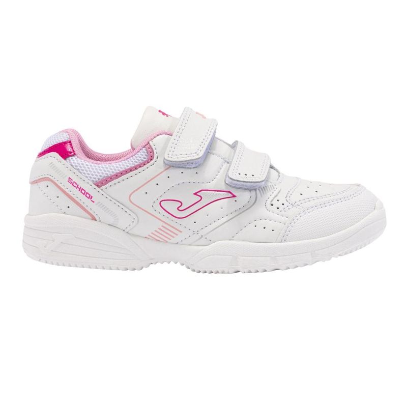 JOMA - Zapatilla Kids WSchool Blanco Rosa Joma