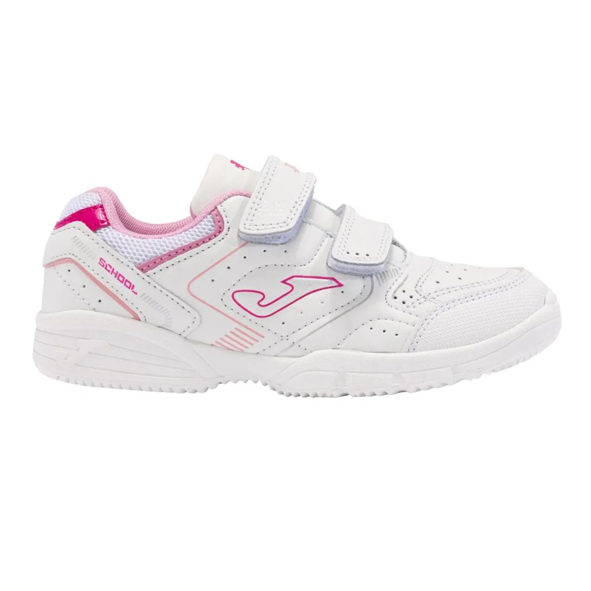 JOMA - Zapatilla Kids W.School Blanco Rosa Joma