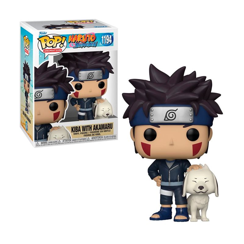 FUNKO - Funko Pop Animation Naruto Kiba wAkamaru 1194