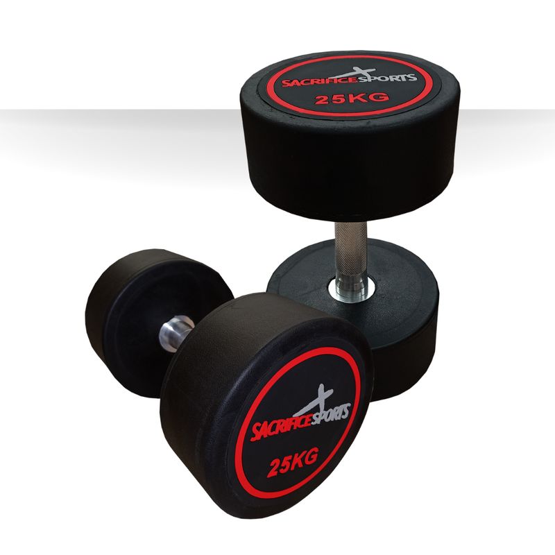 GENERICO - Par de Mancuernas de 25 KG