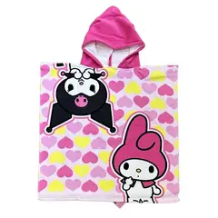 GENERICO - Toalla de baño con capucha para niña