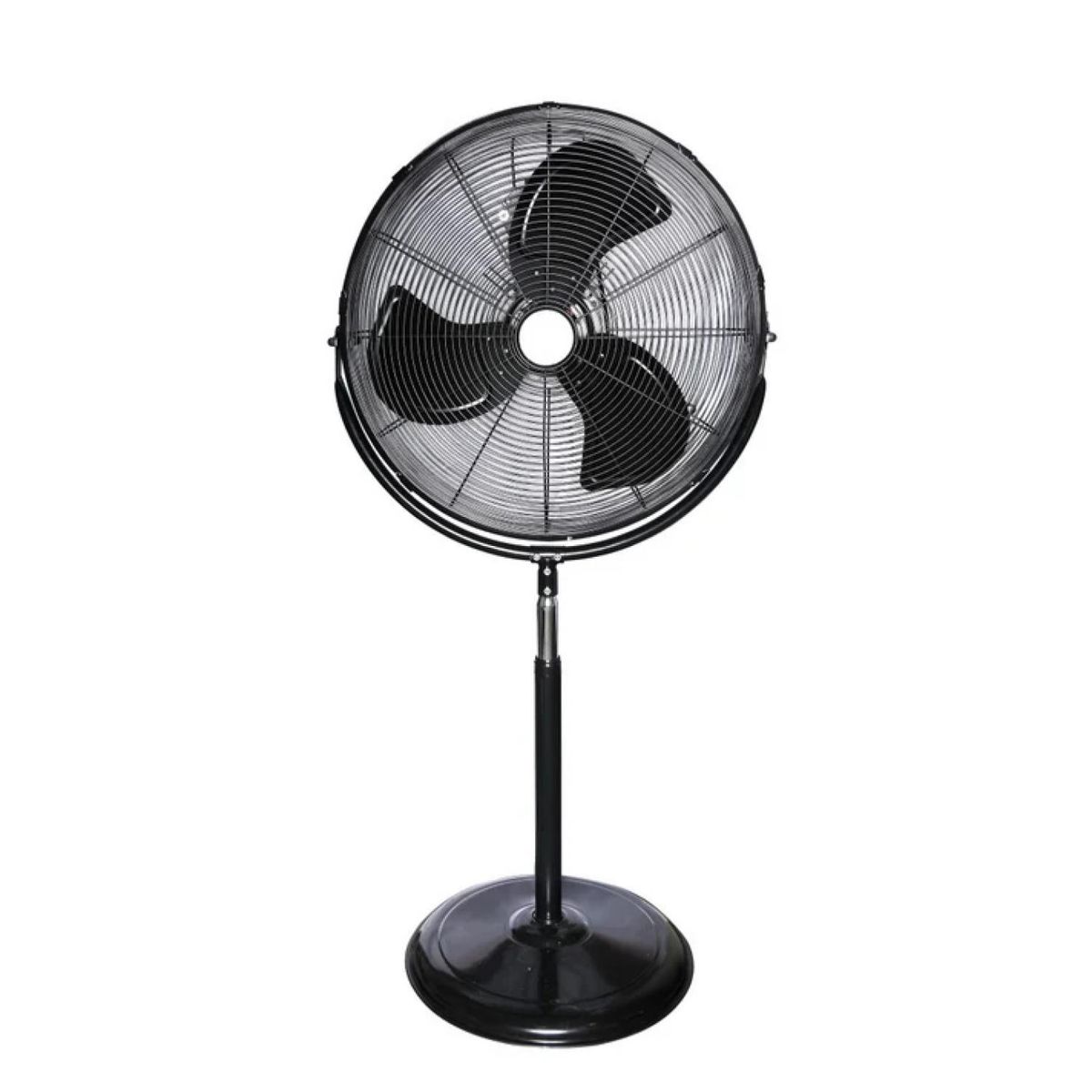 KENDAL - Ventilador Industrial De Pie 20 Pulgadas 200W Negro FES-50