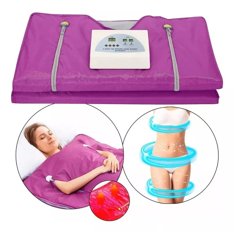 MUNDO MAGIA - Manta Térmica Para Sauna Multifuncional Infrarrojo Quemadora
