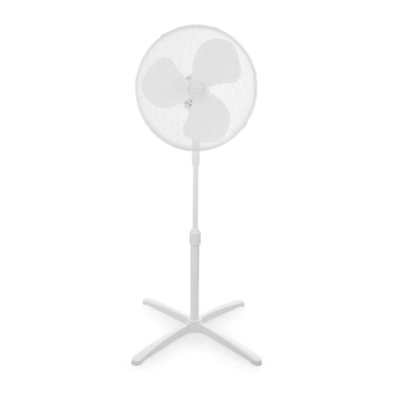 KENDAL Ventilador De Pie 16 Pulgadas 35W 3Vel Blanco KFX-16P