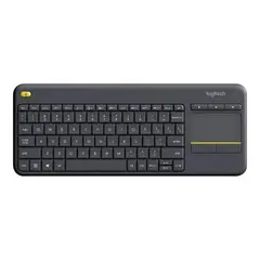 LOGITECH - Teclado Inalámbrico K400 Plus - Negro