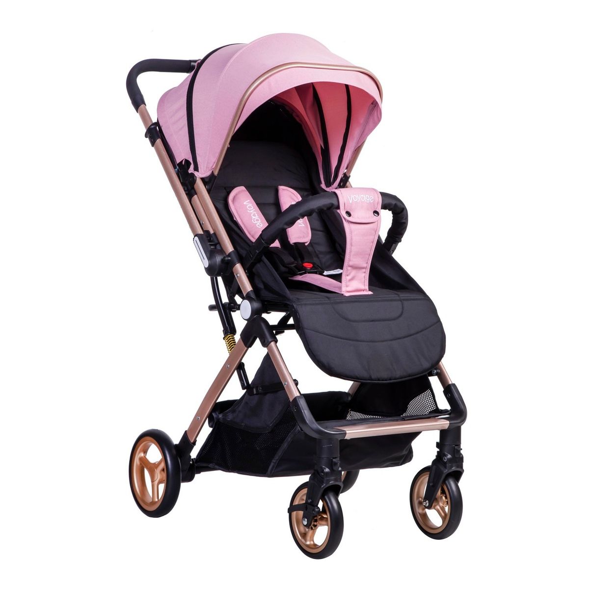 VOYAGE - Coche Paseo V8 Pink Cambio de Manillar