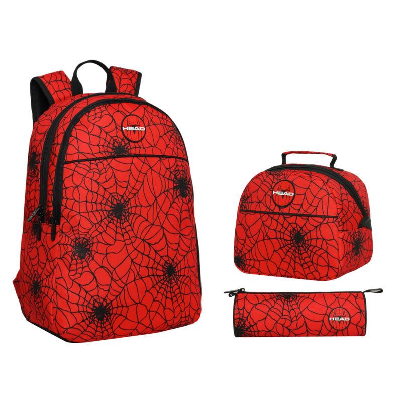 HEAD - Pack Cool Escolar Niño Araña Rojo Head