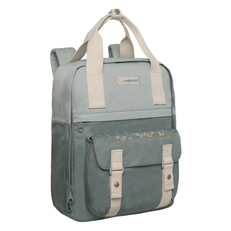 HEAD - Mochila Mujer Moda Omega Bordado Menta Head