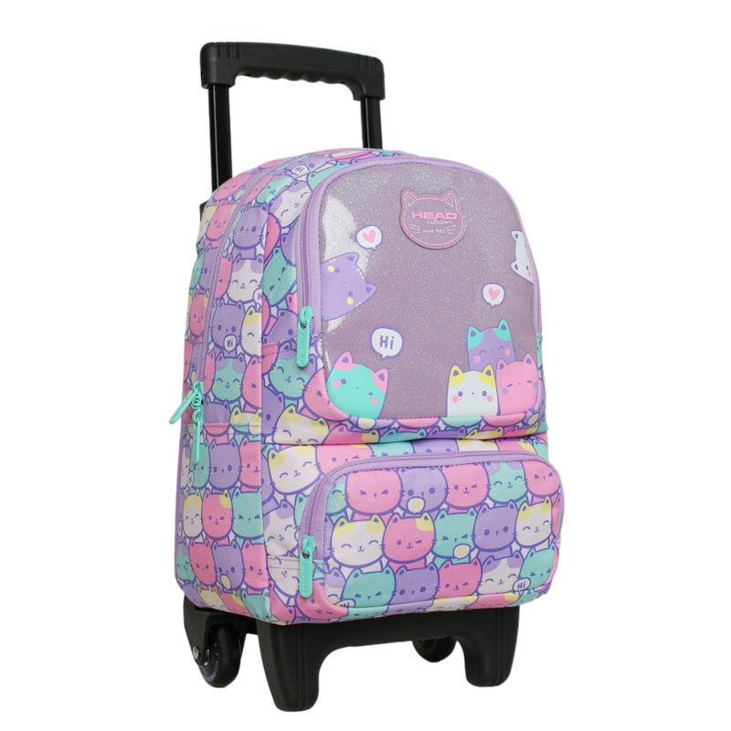 HEAD - Mochila Infantil Niña Winner New Gatos Pastel Head