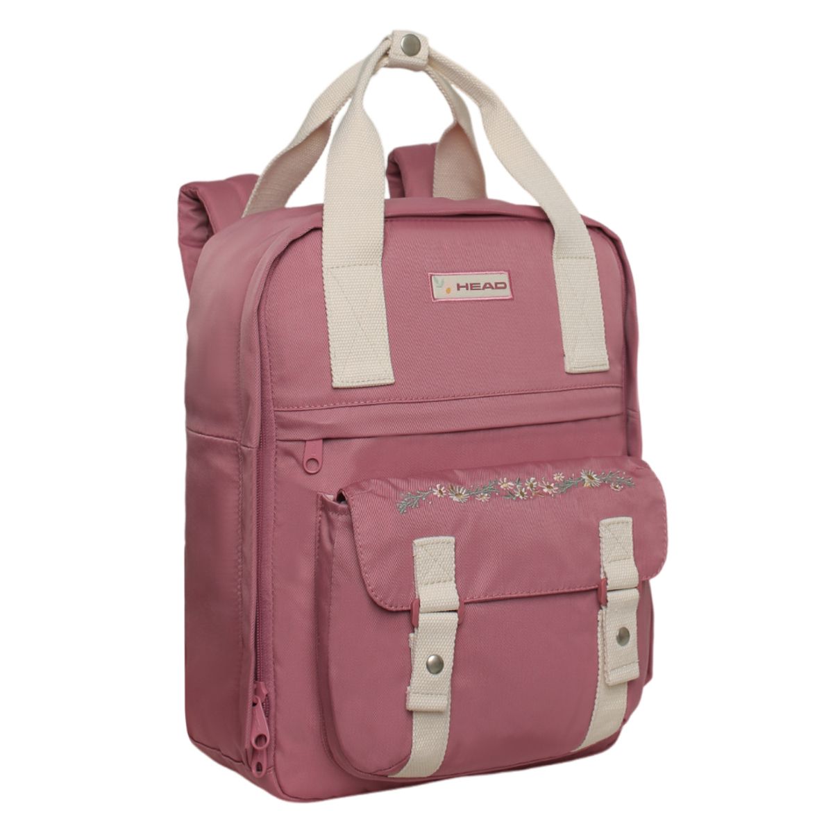 HEAD - Mochila Mujer Moda Omega Bordado Malva Head