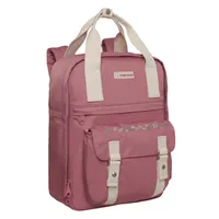 Mochila Mujer Moda Omega Bordado Malva