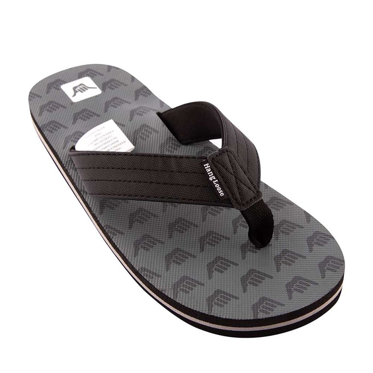HANG LOOSE - Sandalia Hombre Multi-Icon Gris Hang Loose