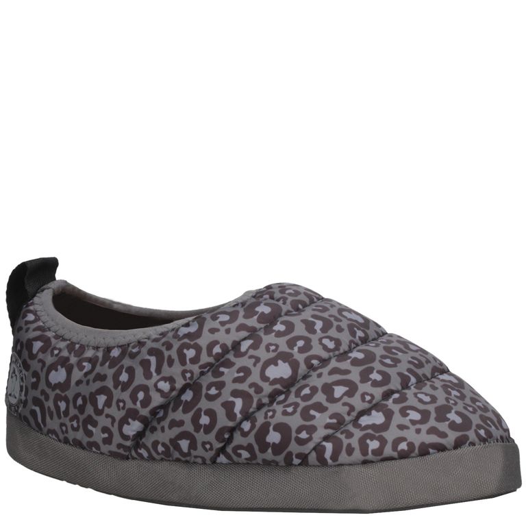 Pantufla Casual Mujer Gris