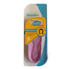 GLOMED - Plantilla Ortopedia Tri Comfort Gel Mujer