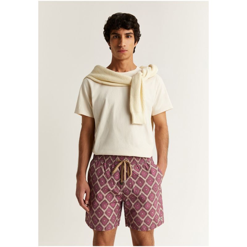 SCALPERS - Traje De Baño Estampado Boho Light Purple