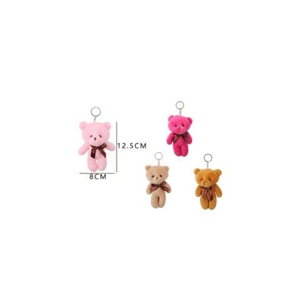 GENERICO - Llavero De Oso  5x8 Cm