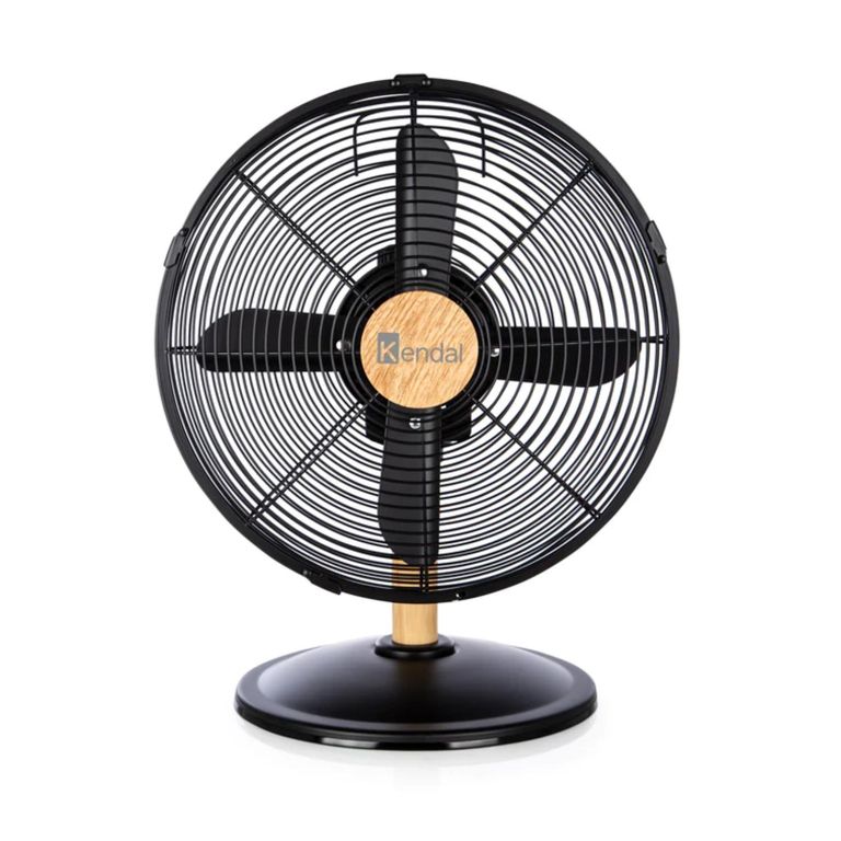 KENDAL Ventilador De Mesa 12 Pulgadas 45W 3Vel Metal KZF-1214D