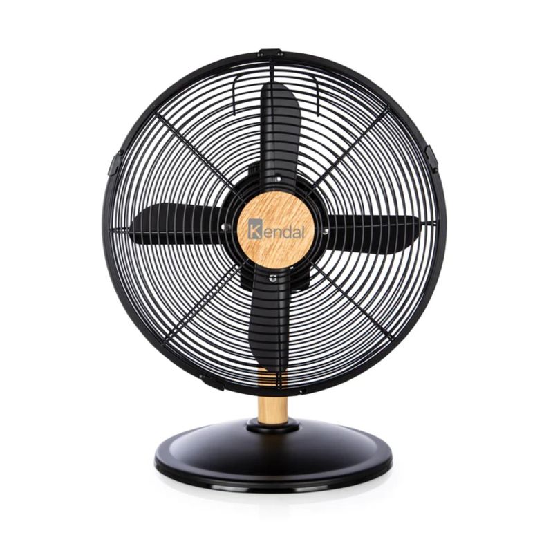 KENDAL - Ventilador De Mesa 12 Pulgadas 45W 3Vel Metal KZF-1214D-II