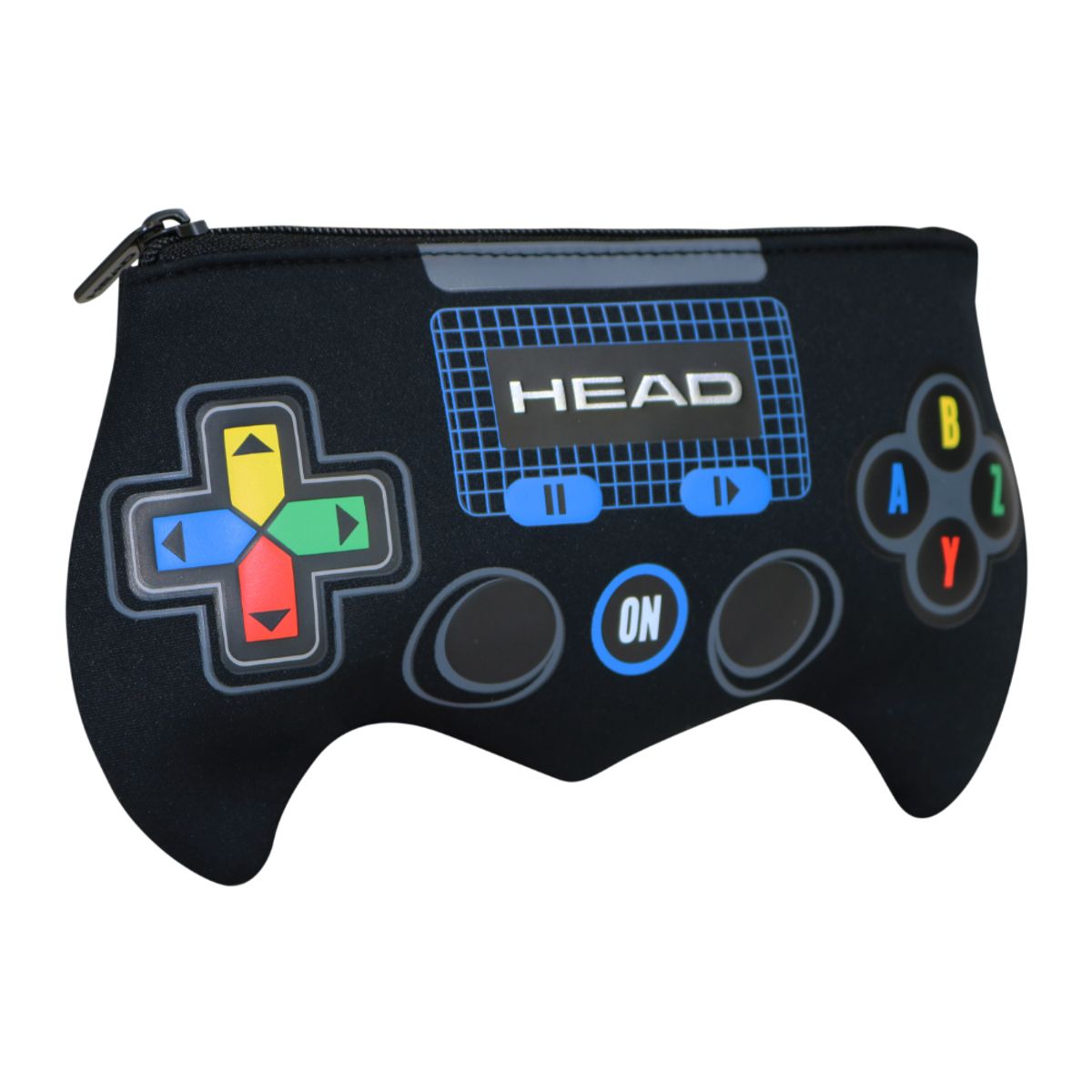HEAD - Estuche Infantil Hombre Gamer Negro Azul Head