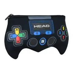 HEAD - Estuche Infantil Hombre Gamer Negro Azul