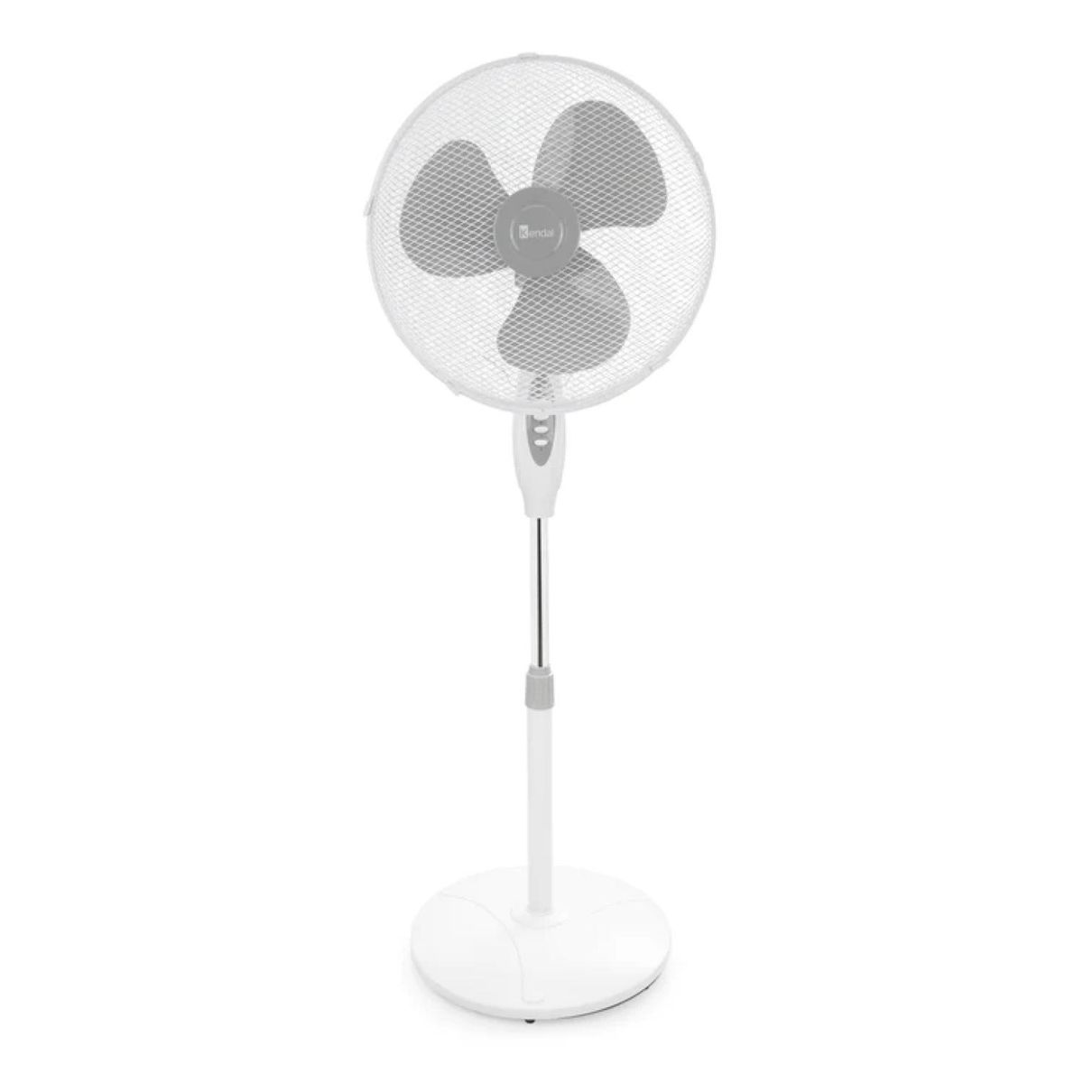 KENDAL - Ventilador De Pie 16 Pulgadas 50W 3Vel Plastico KF-16P