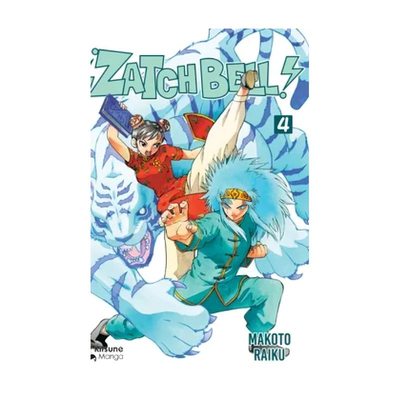 TOP10BOOKS - LIBRO ZATCH BELL 4 / JENNA ORTEGA / KITSUNE BOOKS