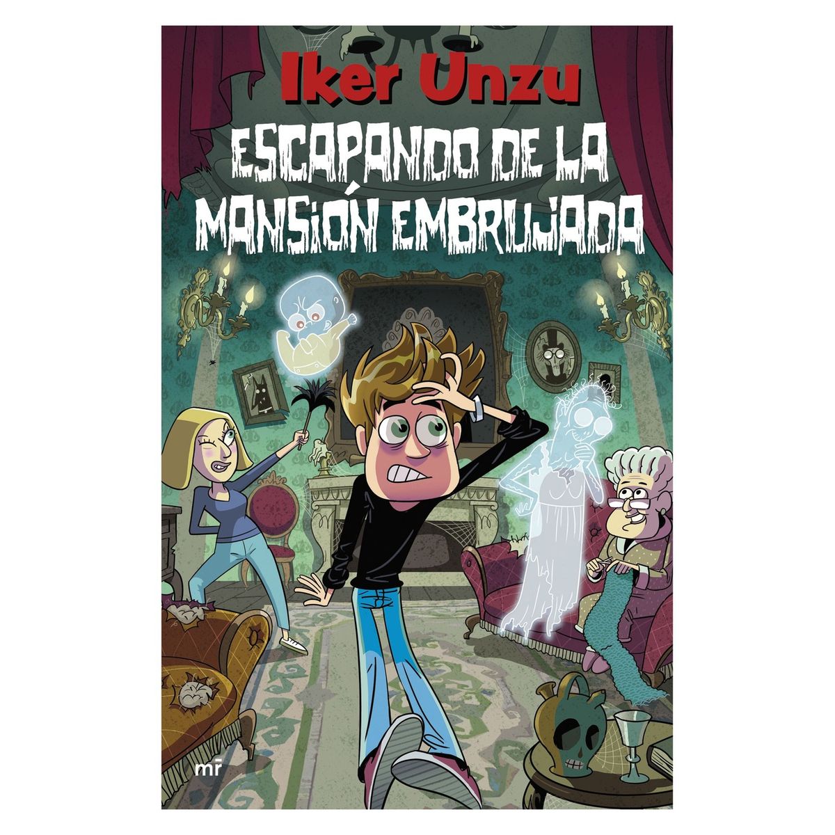 TOP10BOOKS - LIBRO Escapando De La Mansión Embrujada - Escapando De La Mansión Embrujada