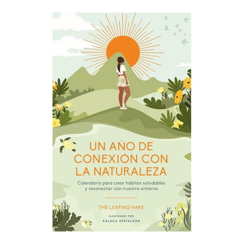 TOP10BOOKS - LIBRO UN AÑO DE CONEXIÓN CON LA NATURALEZA / THE LEAPING HARE / CINCO TINTAS