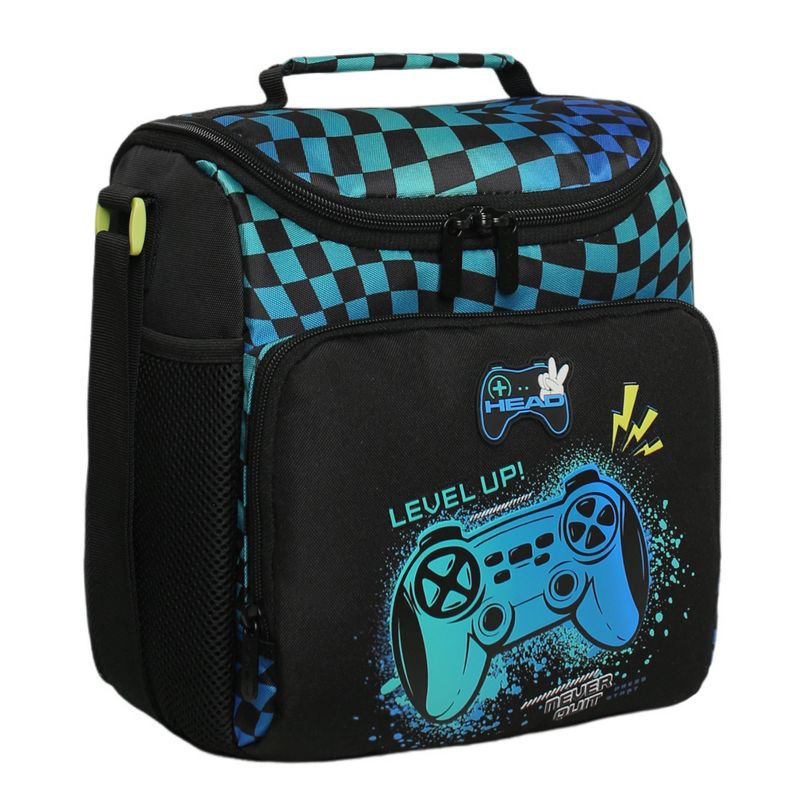 HEAD - Lonchera Infantil Hombre Freeze Kids Chess Gamer Negro Head