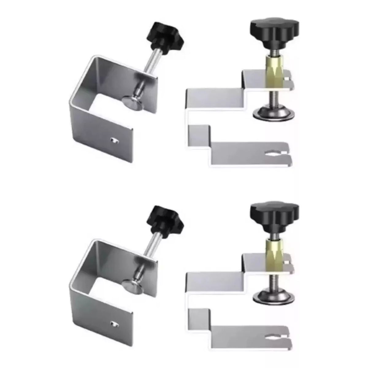 MUNDO MAGIA - Pack De 2 Abrazaderas De Instalación De Armario