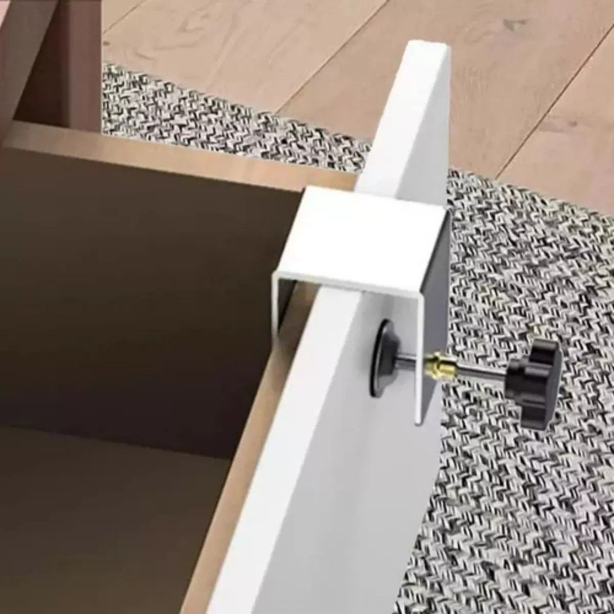 MUNDO MAGIA - Pack De 2 Abrazaderas De Instalación De Armario