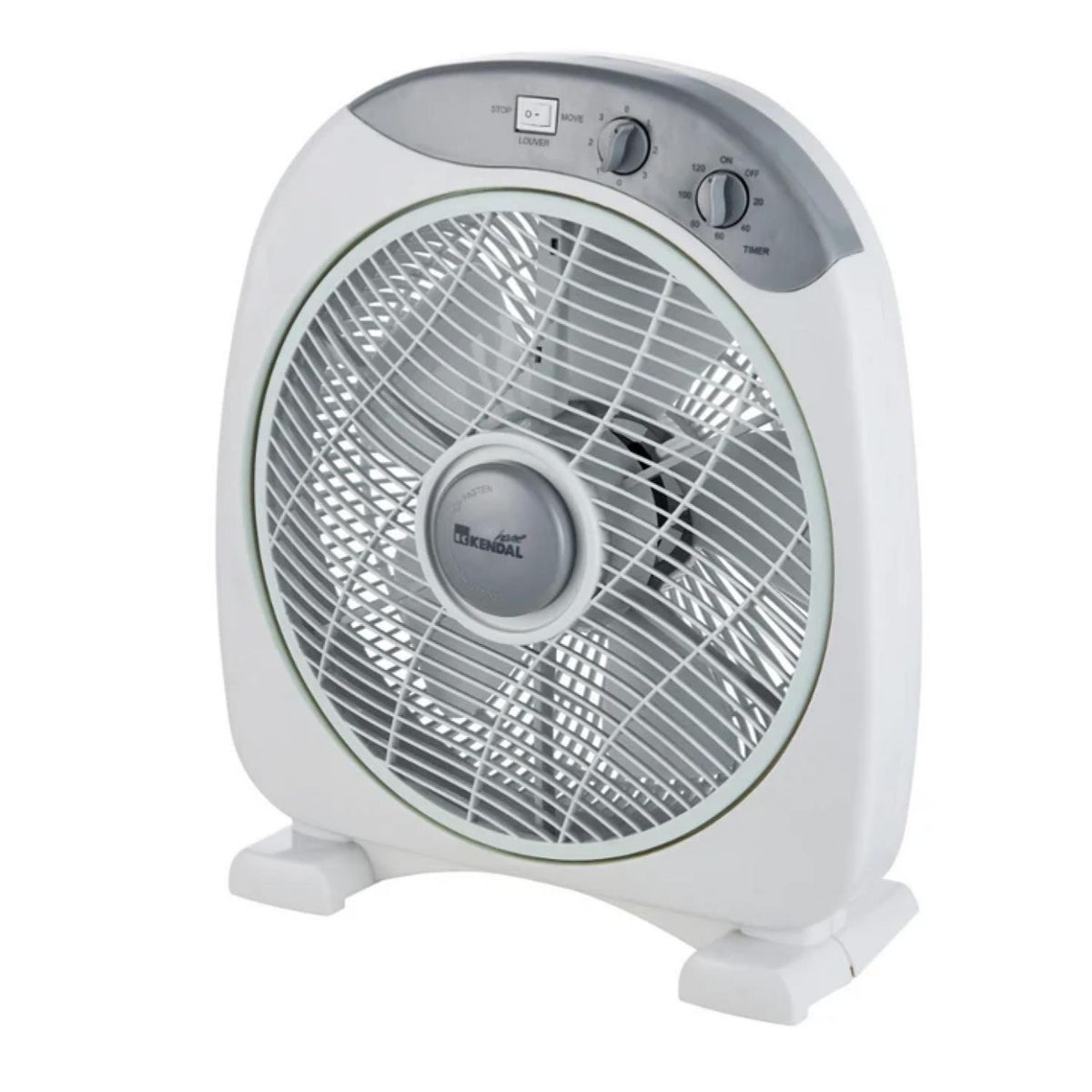 KENDAL - Ventilador Box 12 Pulgadas 3 Vel Blanco KF-12B3