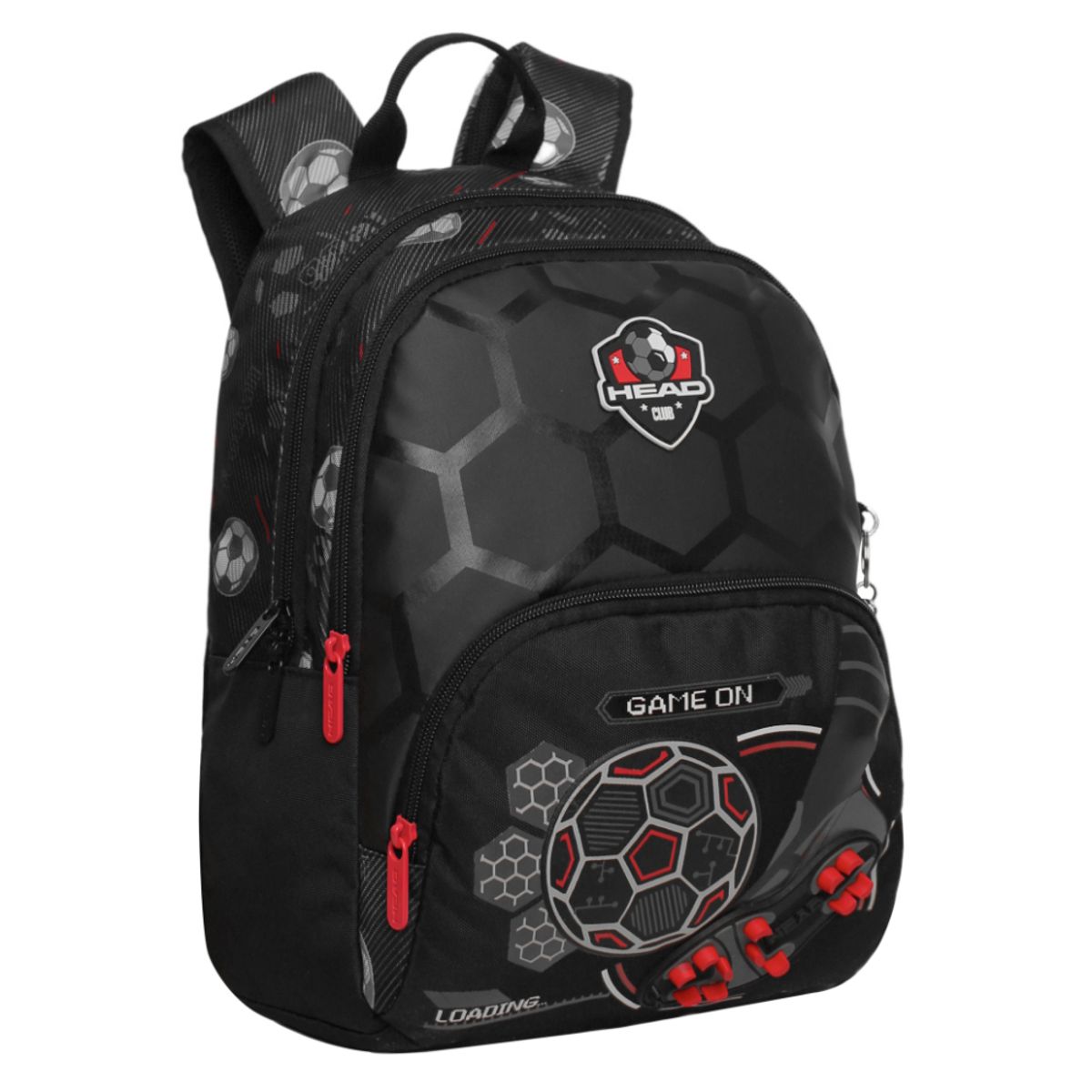 HEAD - Mochila Infantil Niño Gum Futbol Negro Head