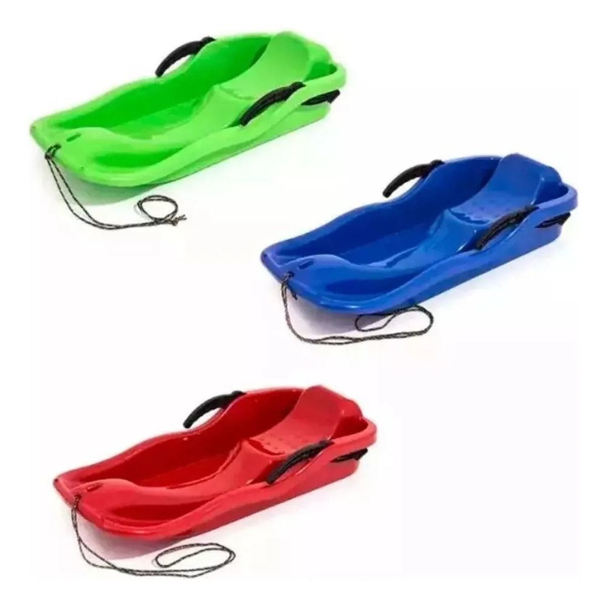 MUNDO MAGIA - Pack De 2 Trineo Para Nieve Con Frenos Para Adultos Niños