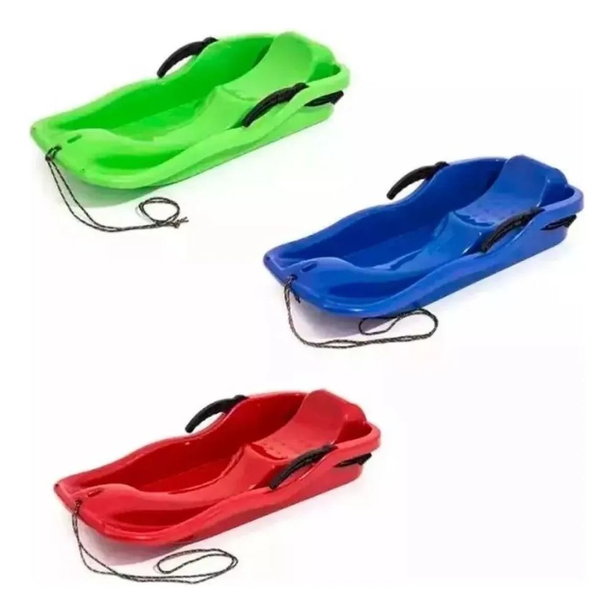 MUNDO MAGIA - Pack De 2 Trineo Para Nieve Con Frenos Para Adultos Niños