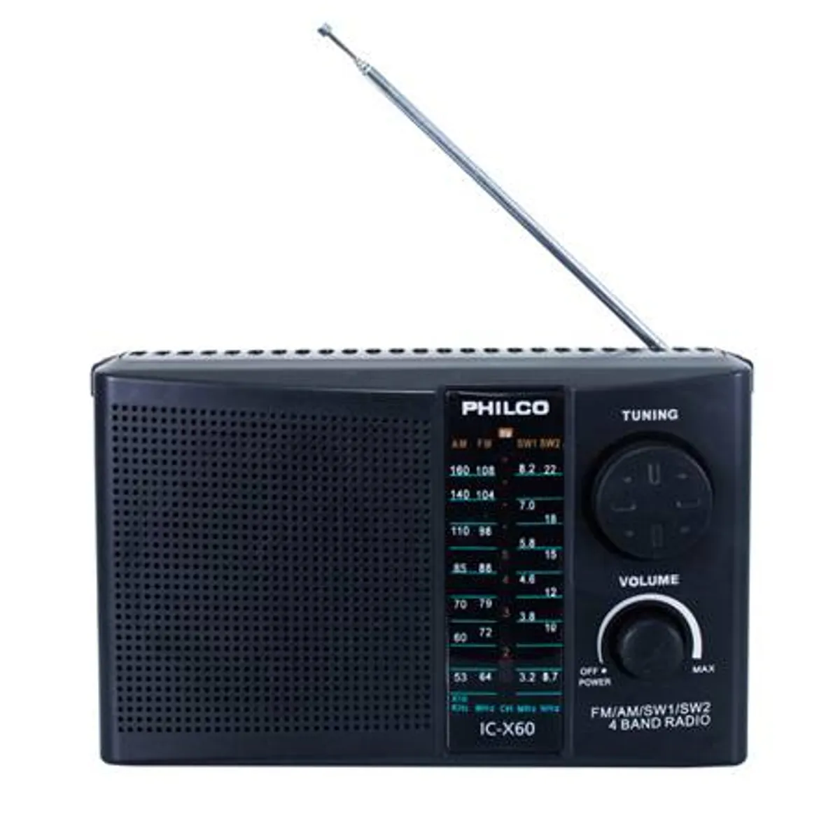 PHILCO - Radio Portatil Philco AM FM IC-X60