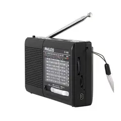 PHILCO - Radio Portatil AM FM BT SD Linterna IX-C65