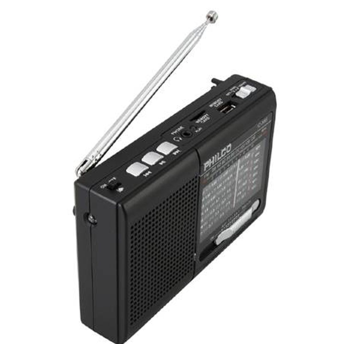 PHILCO - Radio Portatil AM FM BT SD Linterna Philco IX-C65