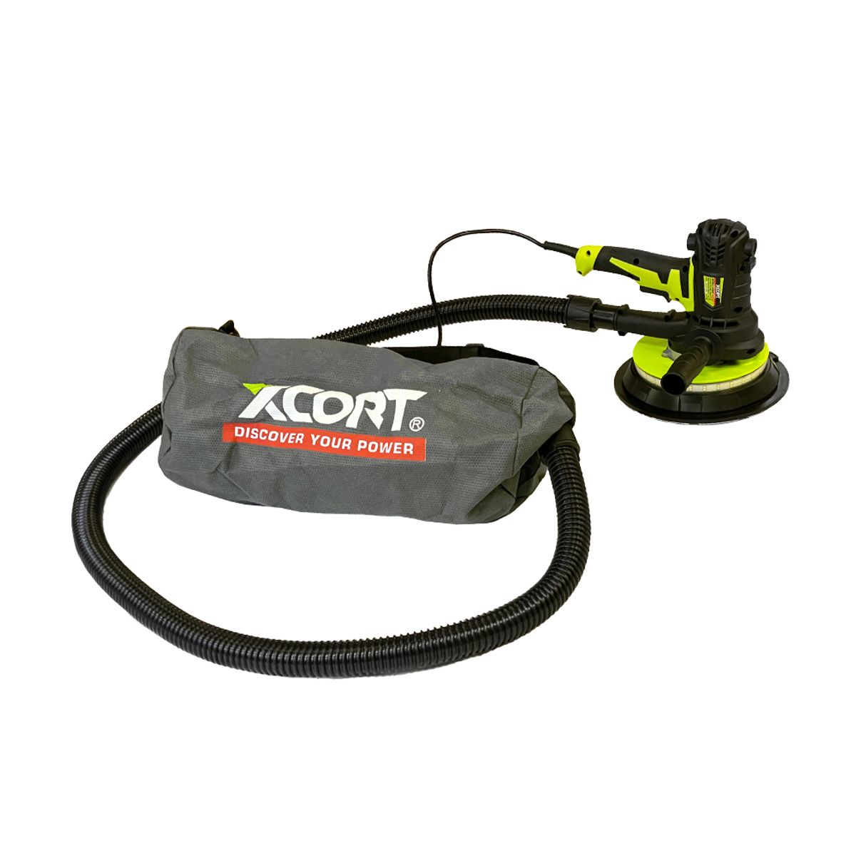 XCORT - Lijadora Orbital Para Paredes de Yeso Eléctrica XCORT 180mm 850W