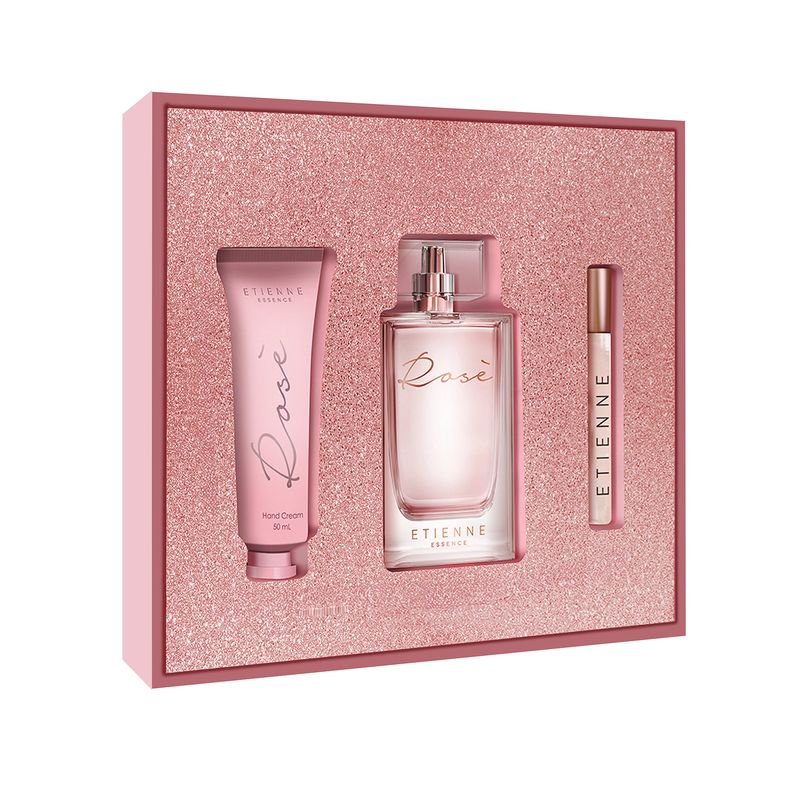 ETIENNE - Set Etienne Perfume Rosé 100ml+  Rosé 10ml+ Hand Cream 50ml