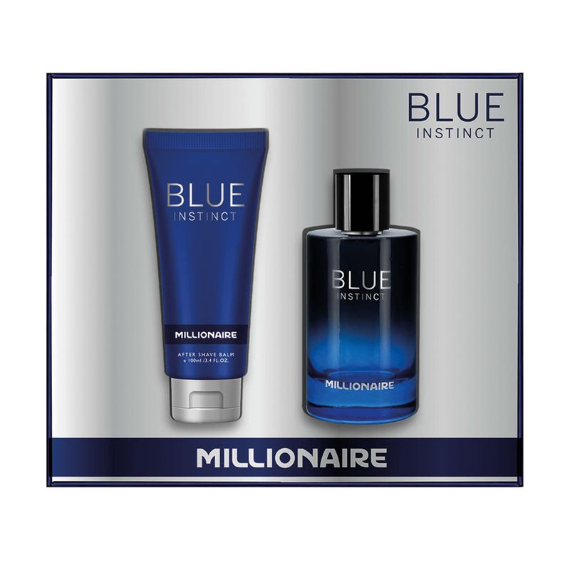 MILLIONAIRE - Set Millionaire Blue Instinct 95ml + After Shave 100ml
