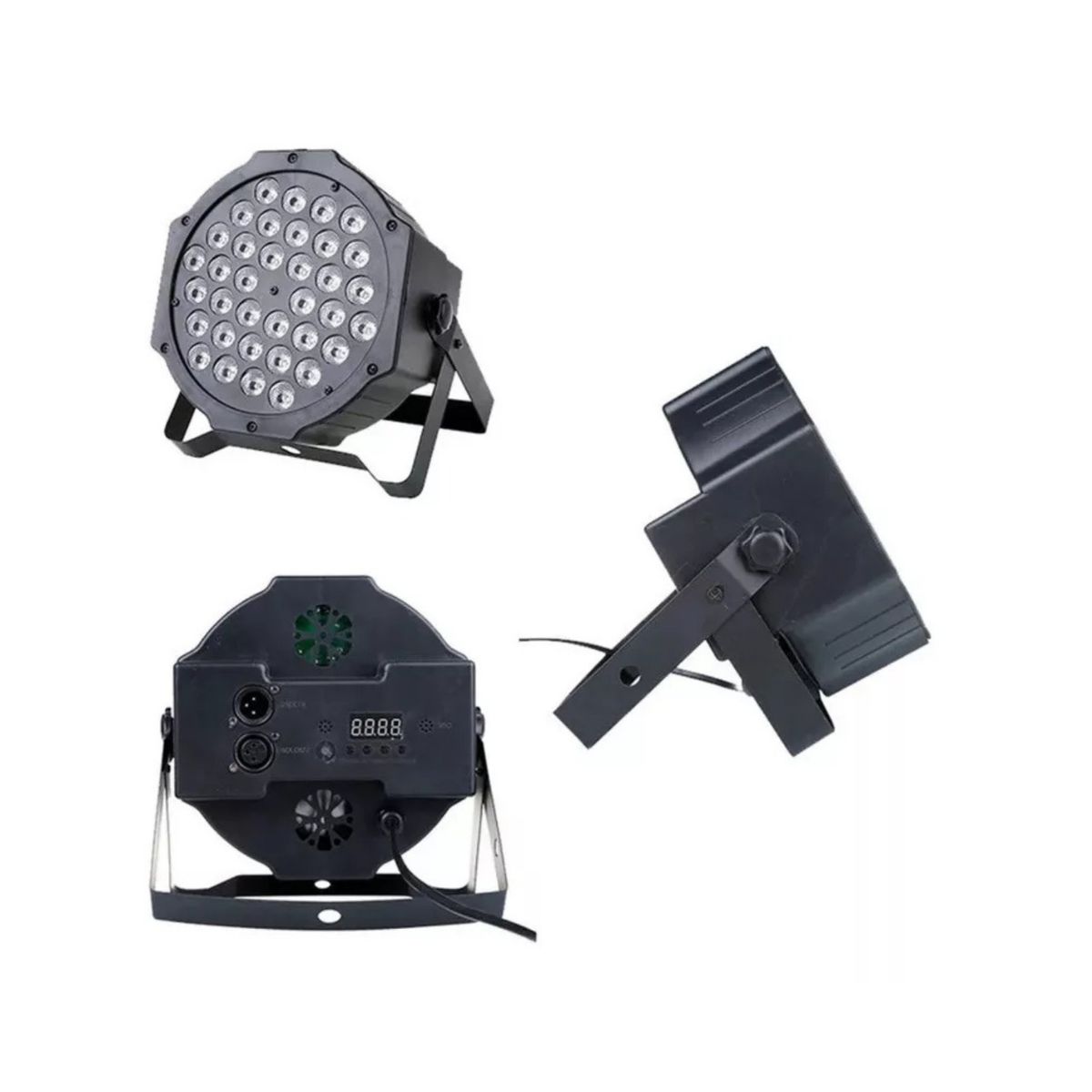 GENERICO - Foco Led Rgb De 36 Luces Con Control Remoto