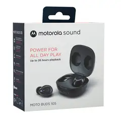 MOTOROLA - Audifono Moto Buds 105 True Wireless Black
