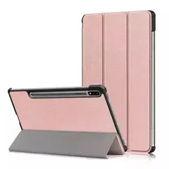 GENERICO - Funda Inteligente compatible con Samsung Galaxy Tab S7 FE Rosa Gold