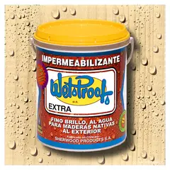 WETPROOF - BARNIZ MADERAS EXTERIOR IMPERMEABLE PROTECTOR SEMIBRILLO AL AGUA WET PROOF® EXTRA PINO INSIGNE 1 GAL